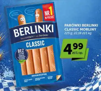 Parówki Berlinki Classic Morliny