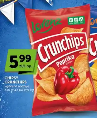 Groszek Chipsy Crunchips oferta