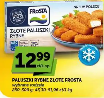 Paluszki Rybne Złote Frosta