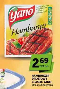 Groszek Hamburger Drobiowy Classic Yano oferta