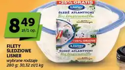 Groszek Filety Śledziowe Lisner oferta