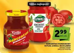 Groszek Koncentrat pomidorowy Kotlin, Łowicz, Włocławek oferta