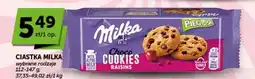 Groszek Ciastka Milka Choco Cookies Raisins oferta