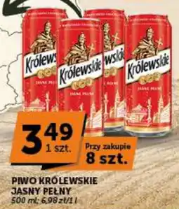 Groszek Piwo Królewskie Jasny Pełny oferta