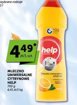 Groszek Mleczko uniwersalne cytrynowe Help oferta