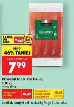 Biedronka Prosciutto Gusto Bello oferta