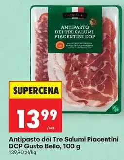 Biedronka Antipasto dei Tre Salumi Piacentini DOP Gusto Bello oferta