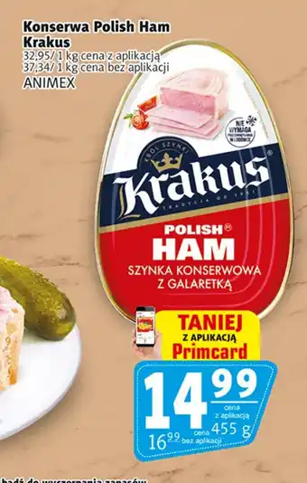 Konserwa Polish Ham Krakus