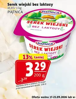 Prim Market Serek wiejski bez laktozy Piątnica oferta