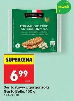 Biedronka Ser tostowy z gorgonzolą Gusto Bello oferta