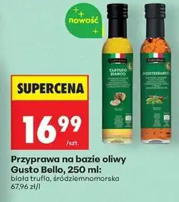 Biedronka Przyprawa na bazie oliwy Gusto Bello oferta