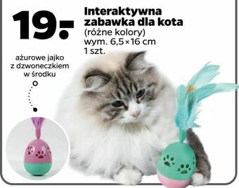 Netto Interaktywna zabawka dla kota oferta