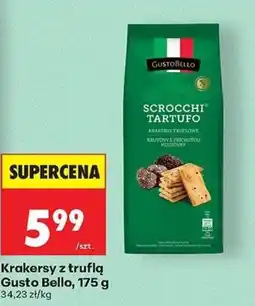 Biedronka Krakersy z truflą Gusto Bello oferta