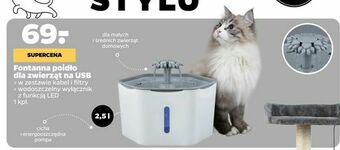 Netto Fontanna poidło dla zwierząt na USB oferta