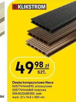 Castorama Deska kompozytowa Teak oferta