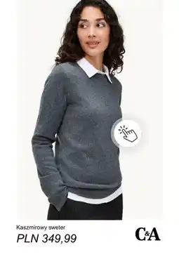 C&A Kaszmirowy sweter C & A oferta