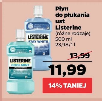 Netto Płyn do płukania ust Listerine oferta