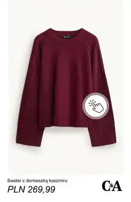 C&A Sweter z domieszką kaszmiru C & A oferta