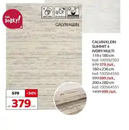 Komfort Dywan Calvin Klein Summit 4 Ivory Multi 119x180 cm oferta