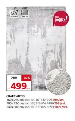 Komfort Dywan Craft Artig 240x340 cm oferta