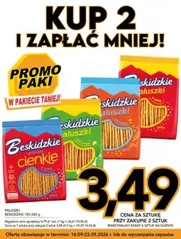 Kupiec Paluszki Beskidzkie cienkie z solą oferta