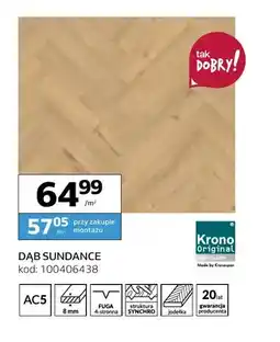 Komfort Panele podłogowe Dąb Sundance Krono Original oferta