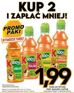 Kupiec Sok Kubuś warzywno-owocowy jabłko oferta