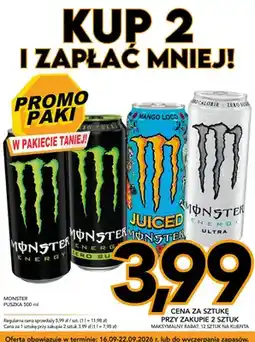 Kupiec Napój energetyczny Monster Energy oferta