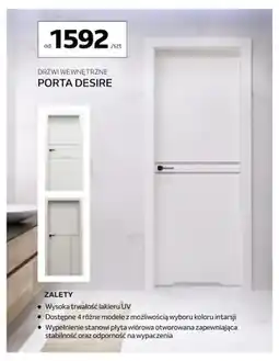 Komfort Drzwi wewnętrzne Porta Desire oferta