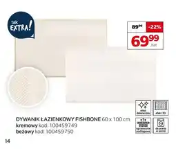Komfort Dywanik łazienkowy Fishbone 60x100 cm oferta