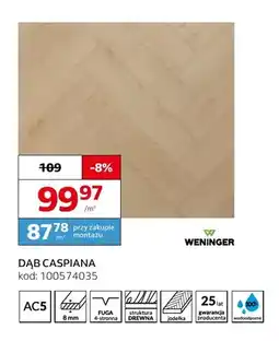 Komfort Panele podłogowe Dąb Caspiana Weninger oferta