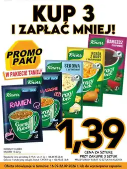 Kupiec Gorący Kubek Knorr Nocny Snack Ramen oferta
