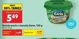 Biedronka Świeże pesto z bazylia Rana oferta