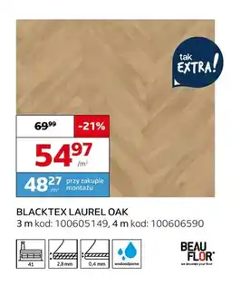 Komfort Wykładzina elastyczna Blacktex Laurel Oak Beau Flor oferta