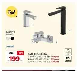 Komfort Bateria Selecta 100410718 Cersanit oferta