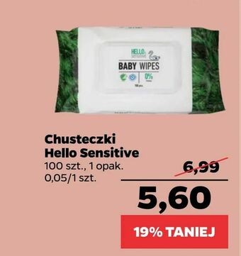 Netto Chusteczki Hello Sensitive oferta