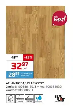 Komfort Wykładzina elastyczna Atlantic Dąb Klasyczny Beau Flor oferta