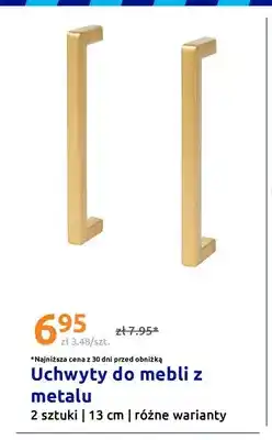 Action Uchwyty do mebli z metalu 13 cm 2-pak oferta