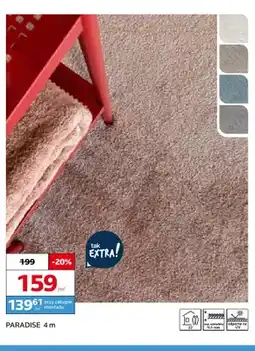 Komfort Wykładzina dywanowa Paradise 4 m oferta