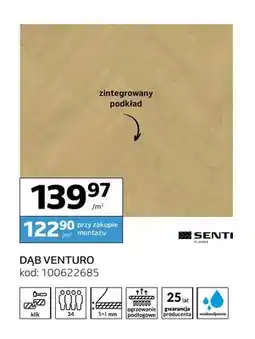 Komfort Panele winylowe Dąb Venturo Senti oferta