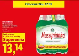 Lidl Woda mineralna Muszynianka oferta