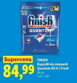Lidl Kapsułki do zmywarki Finish oferta