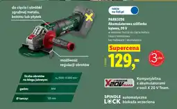 Lidl Szlifierka kątowa Parkside oferta