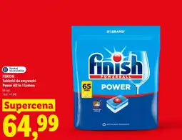 Lidl Tabletki do zmywarki Finish oferta