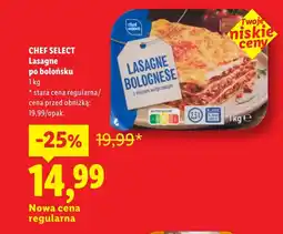 Lidl Lasagne Chef Select oferta