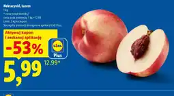 Lidl Nektarynki oferta