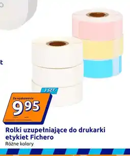 Action Rolki uzupełniające do drukarki etykiet Fichero 3-pak oferta