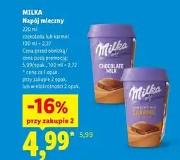 Lidl Napój mleczny Milka oferta