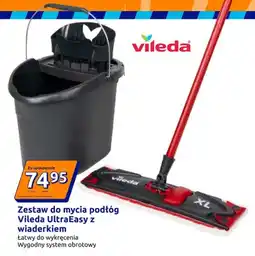 Action Zestaw do mycia podłóg Vileda UltraEasy z wiaderkiem oferta