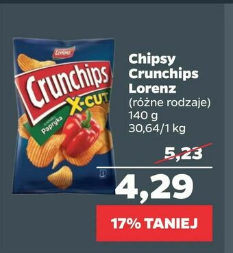 Netto Chipsy Crunchips Lorenz oferta